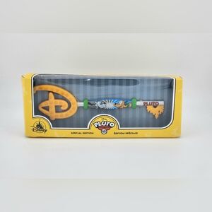Disney Store PLUTO 90 YEARS Special Edition Collectible Key - NIB